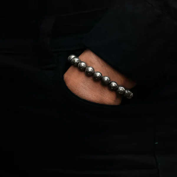 Raw Pyrite Bracelet - Image 2