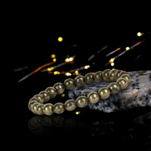 Raw Pyrite Bracelet